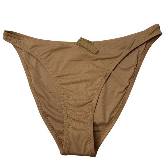 SKIMS Swim Cheeky Tanga Bottom Ochre 3x - Picture 1 of 11